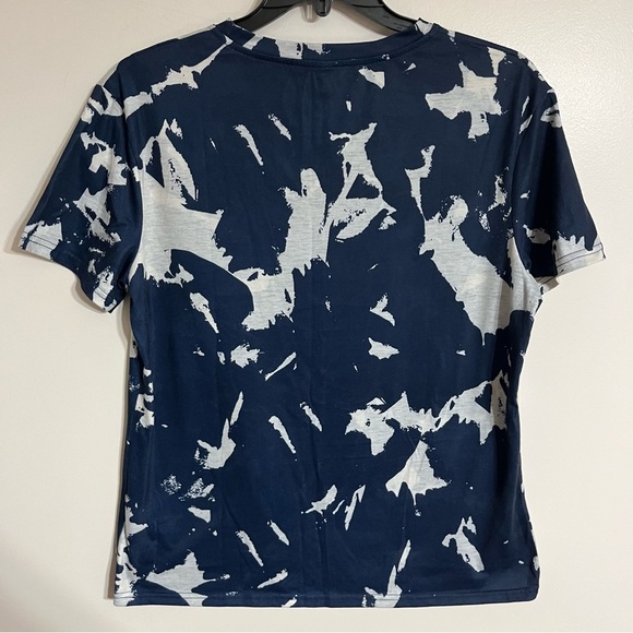 Women’s Garth Brooks Thunder Rolls Bleach Dyed Short Sleeve Tshirt Blue Size XL - Picture 7 of 7